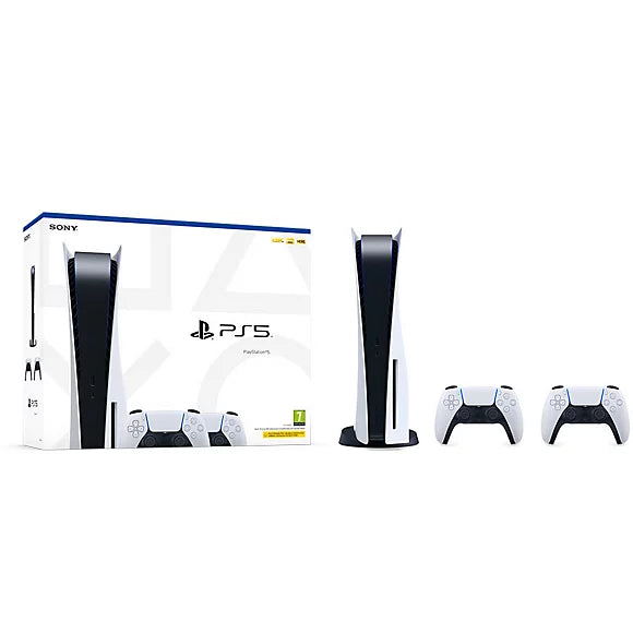 Sony PlayStation 5 Standard (Disc-Version) + 2 DualSense-Controller