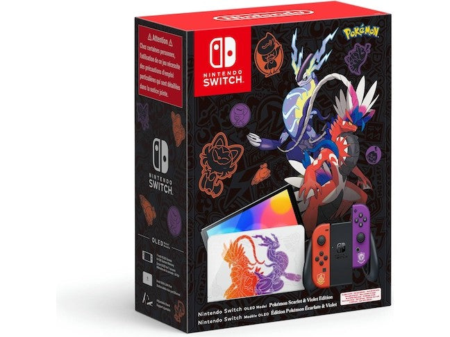 Nintendo Switch – OLED-Modell Pokémon Karmesin & Purpur Edition