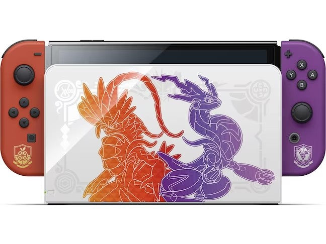 Nintendo Switch – OLED-Modell Pokémon Karmesin & Purpur Edition