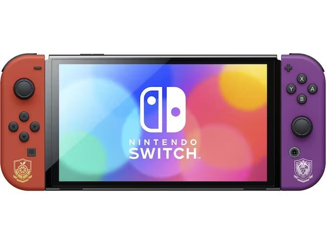 Nintendo Switch – OLED-Modell Pokémon Karmesin & Purpur Edition